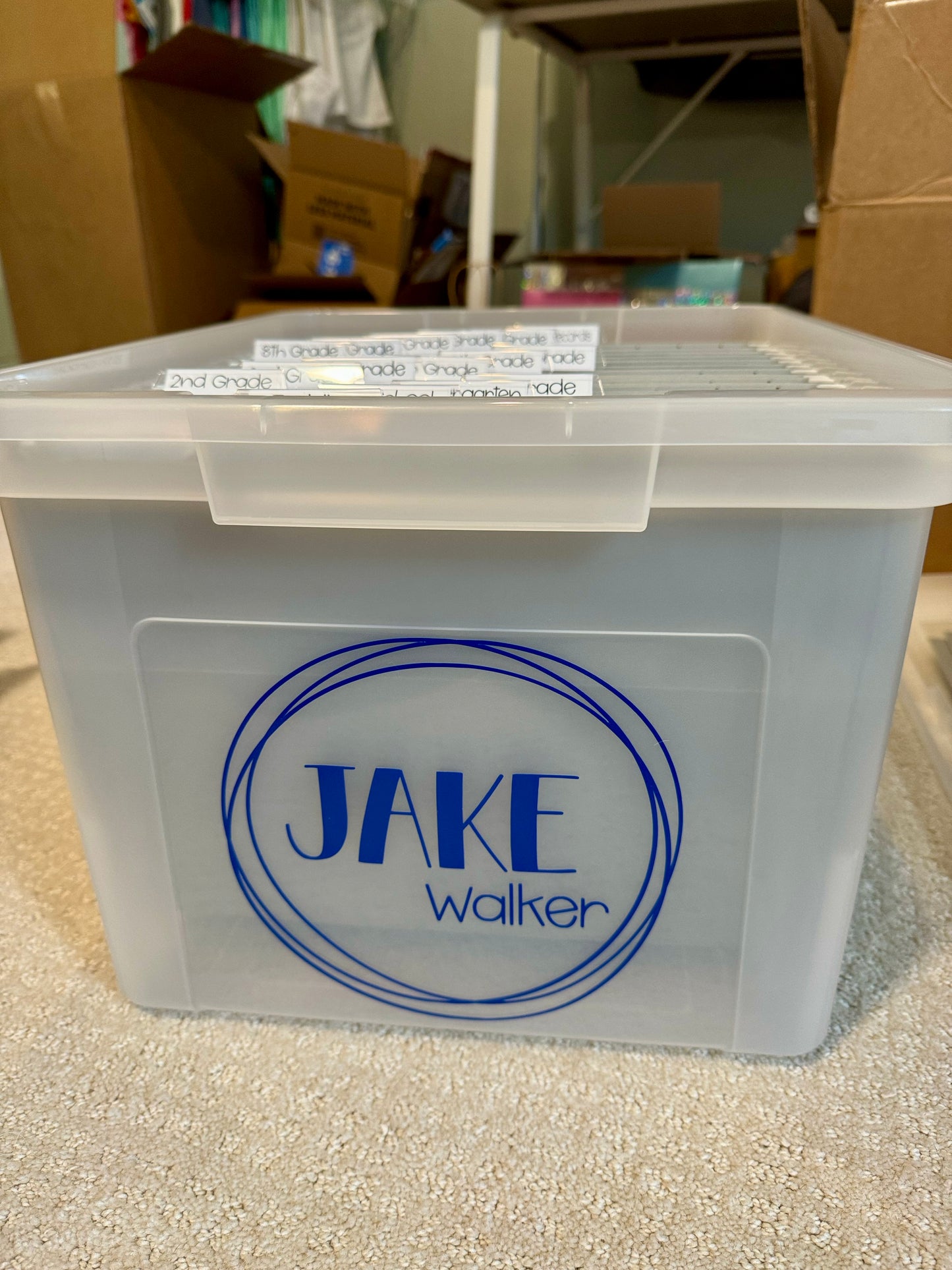 Memory File Box