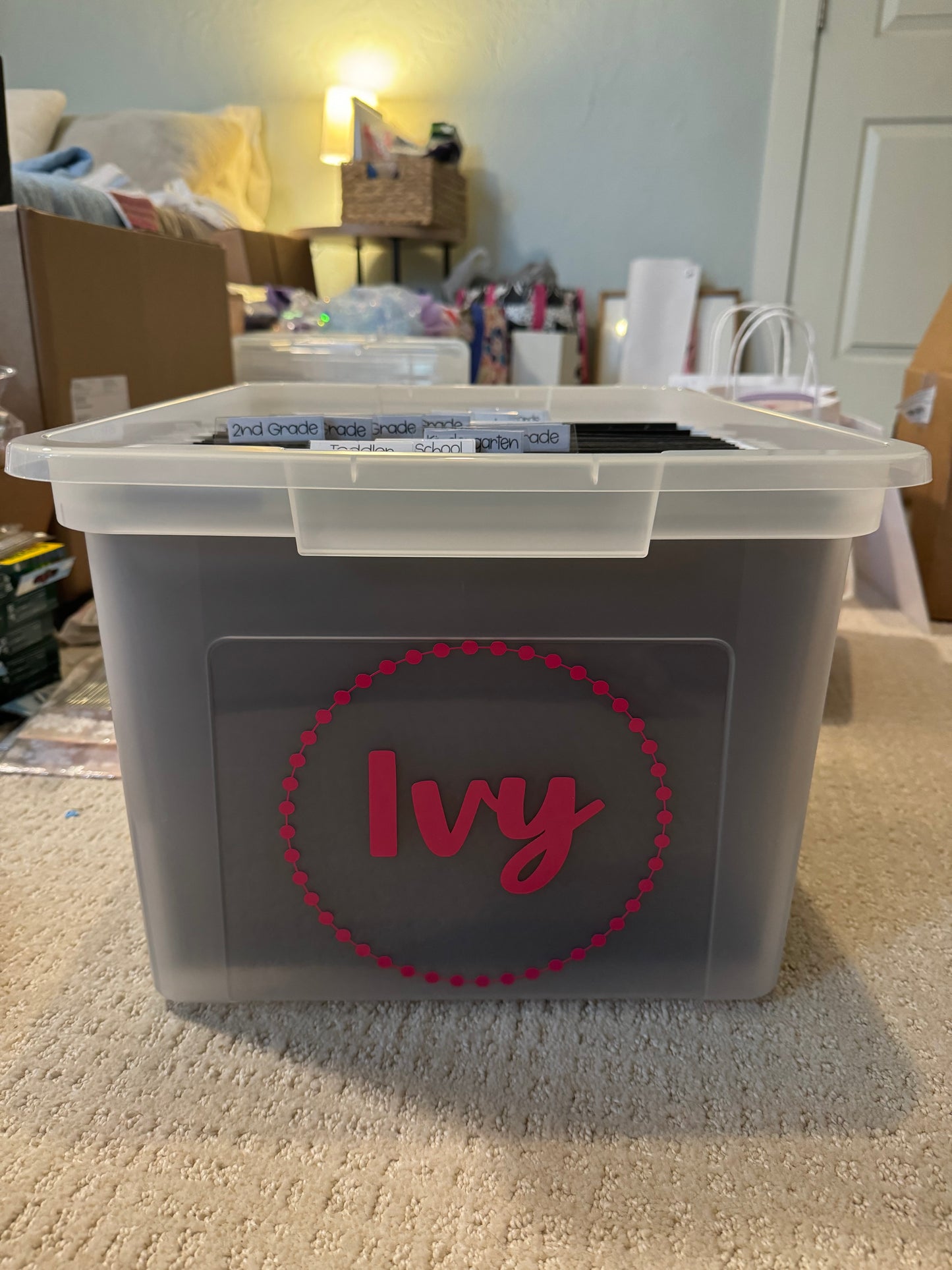 Memory File Box