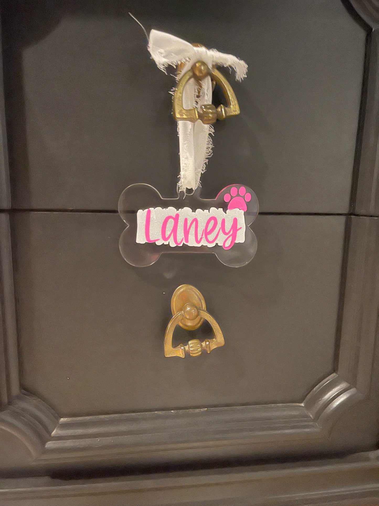 Personalized dog ornament • pet ornament • dog tag • dog stocking tag • pet gift • friend gift • ornament • personalized gift • dog mom