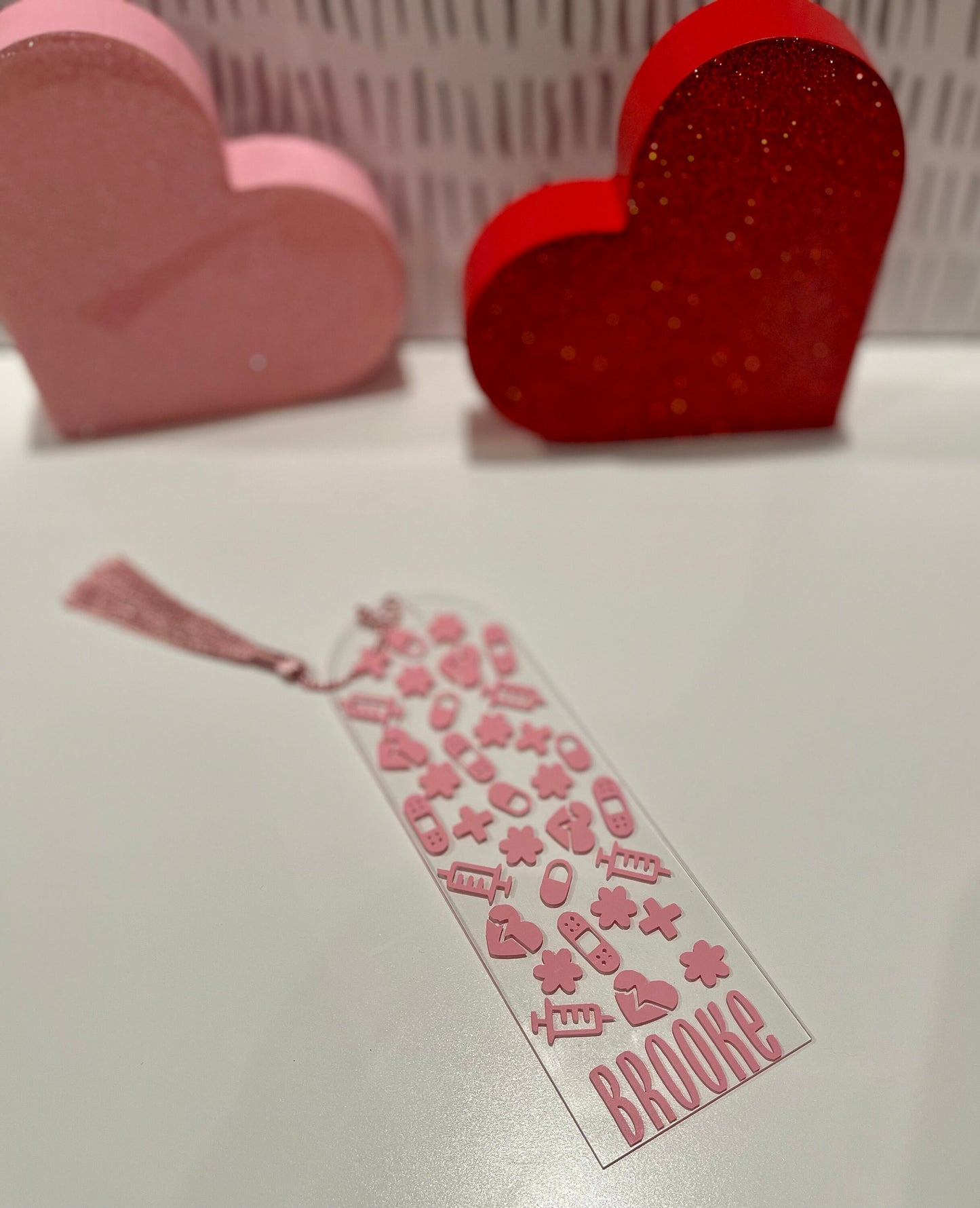 Personalized nurse bookmark