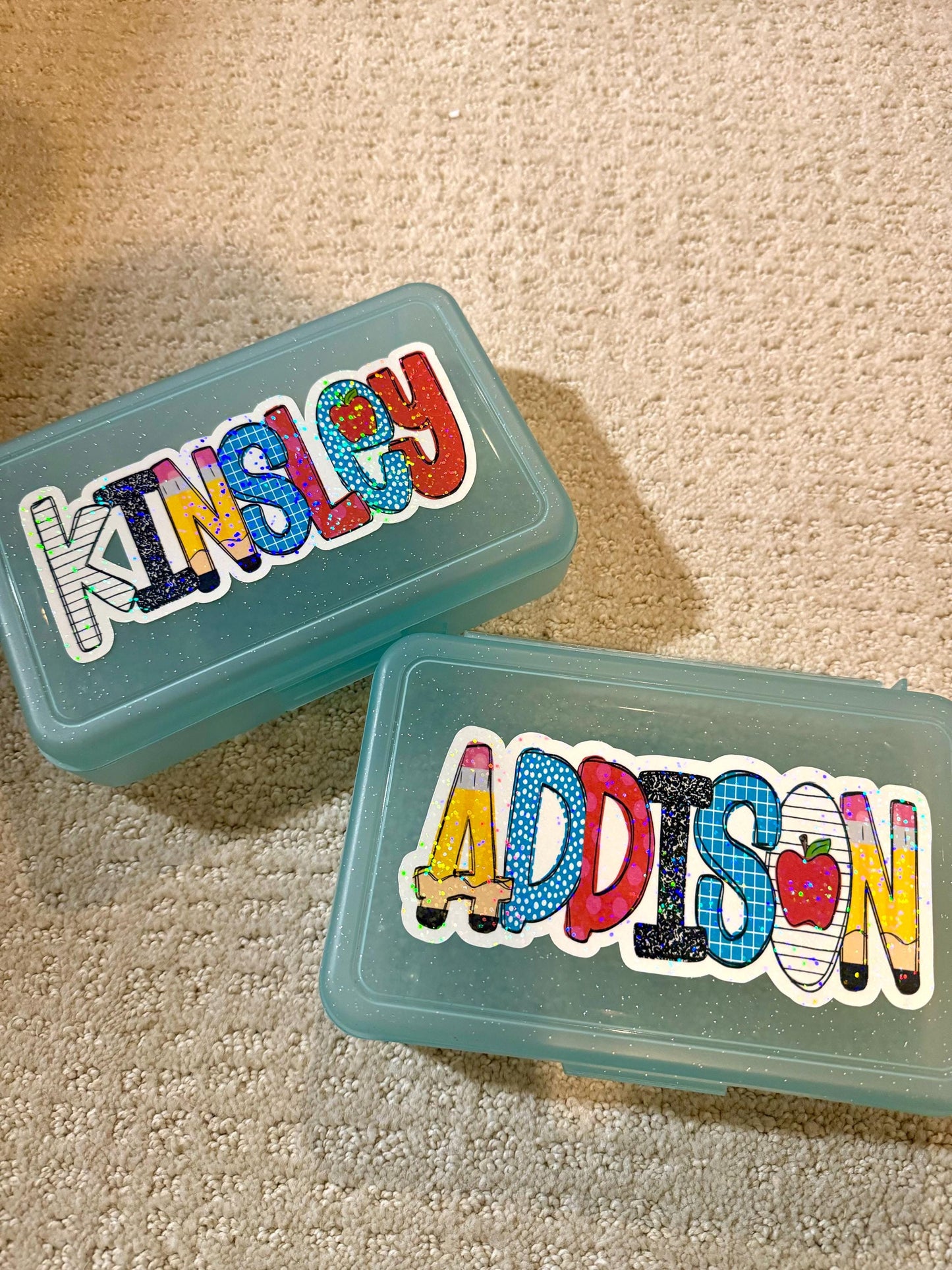 back to school name decals•alphabet decals•water resistant name sticker•teacher name sticker•laptop sticker•decals•personalized name sticker