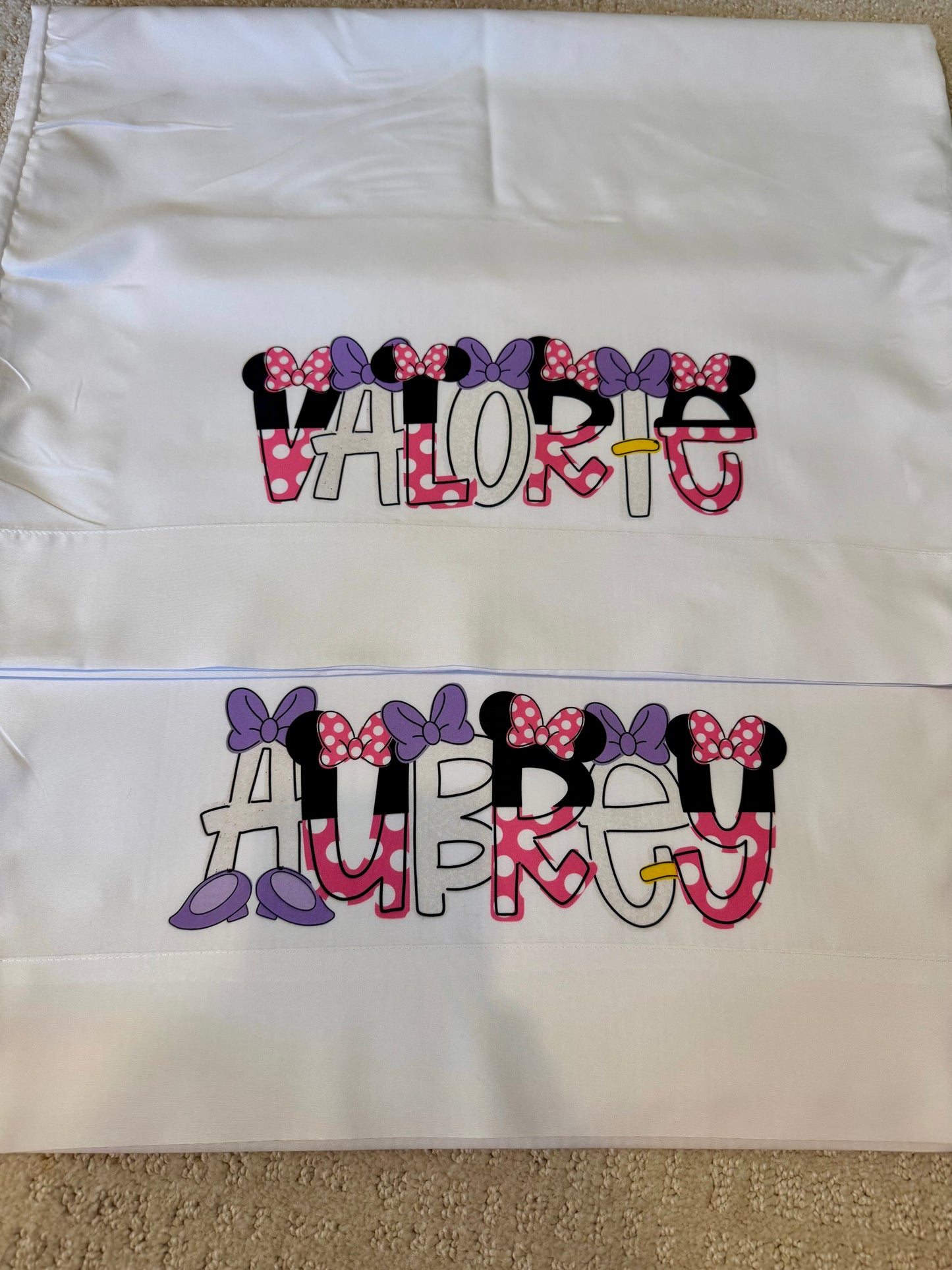 Personalized pillowcase