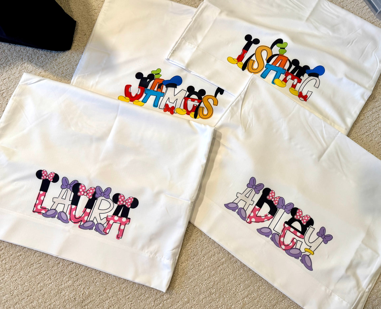 Personalized pillowcase
