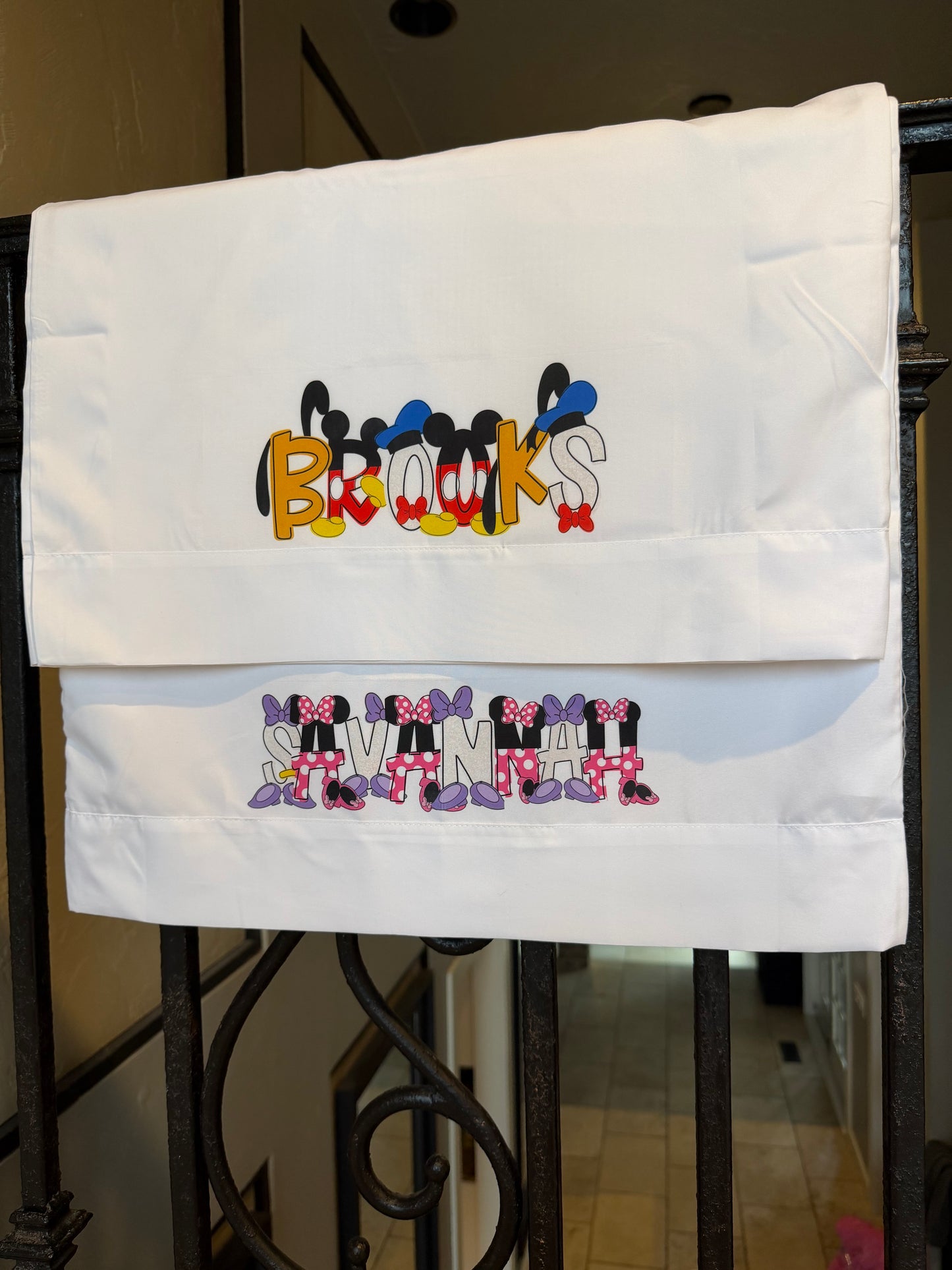 Personalized pillowcase