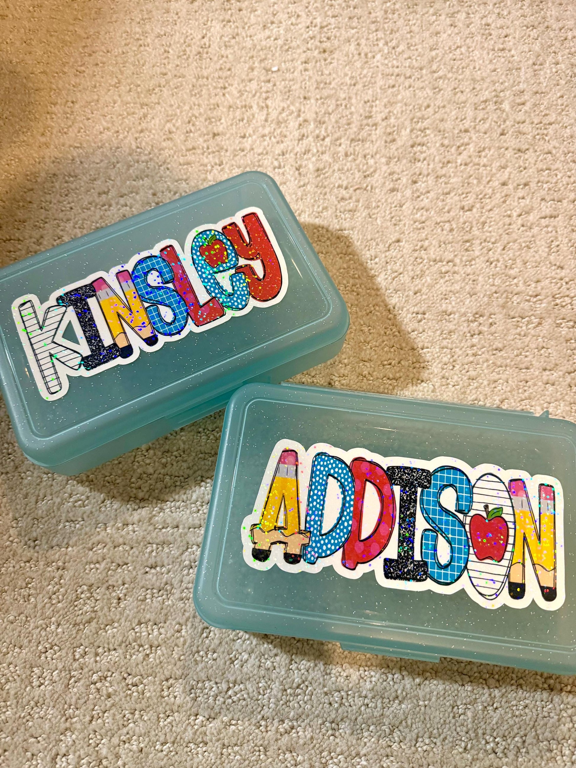 back to school name decals•alphabet decals•water resistant name sticker•teacher name sticker•laptop sticker•decals•personalized name sticker